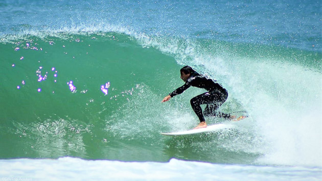 Les spots de surf dans les Landes
